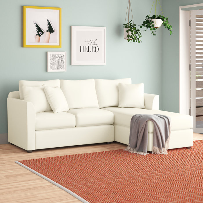 Wayfair Custom Upholstery™ Cecelia 2 Piece Upholstered Sectional